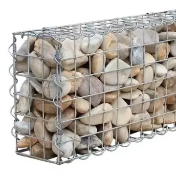 Welded Gabion Wall Box Iron Wire Mesh for Gabion Retaining Wall or Nature Fencing with Mounting Connections Protective Gabion