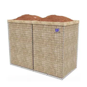 Welded Gabion Barrier Bastion Wall Barrier Wall Defensive Barrier