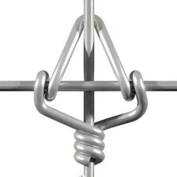 High Tensile Galvanized Non Climb Square Knot Horse Fence Field Fence
