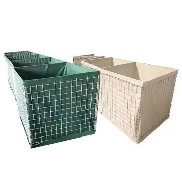 Defensive Barrier Bastion Flood protection Wall Sand Container Barrier Defence