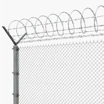 Welded Anti Climb Fence - Anti Theft Fence - Powder Coated Y Post Fence for Airport