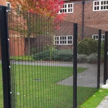 358 Anti Climb Fence High Security Dense Mesh Fence Panels Security Fence for Airport Railway