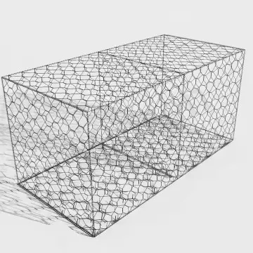 Gabion Box Stone Galvanized Hexagonal Gabion Netting Basket for River Protection