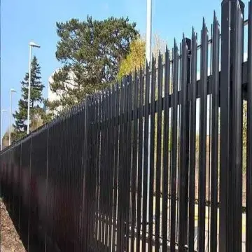 Steel Fence Panels Hot Dip Galvanized Metal  Panel Palisade Fence