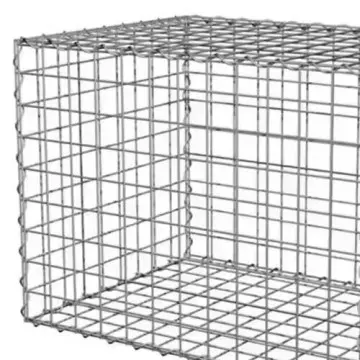 Decorative Rock Cage Wall Design with Welded Gabion Basket Garden Landscape Welded Gabion Box