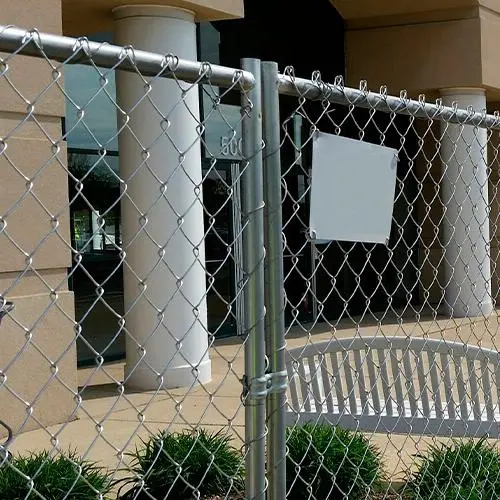 High Security Galvanized PVC Coated Animal Chain Link Fence Sports Protection Fence