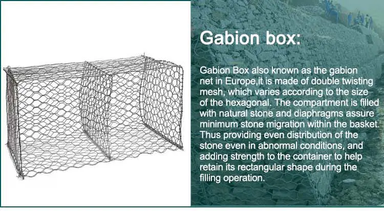 What is a gabion box used for?
