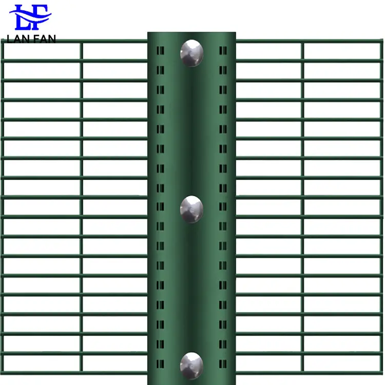 358 Anti Climbing Fence High Security Fence Steel Wire Mesh Fence