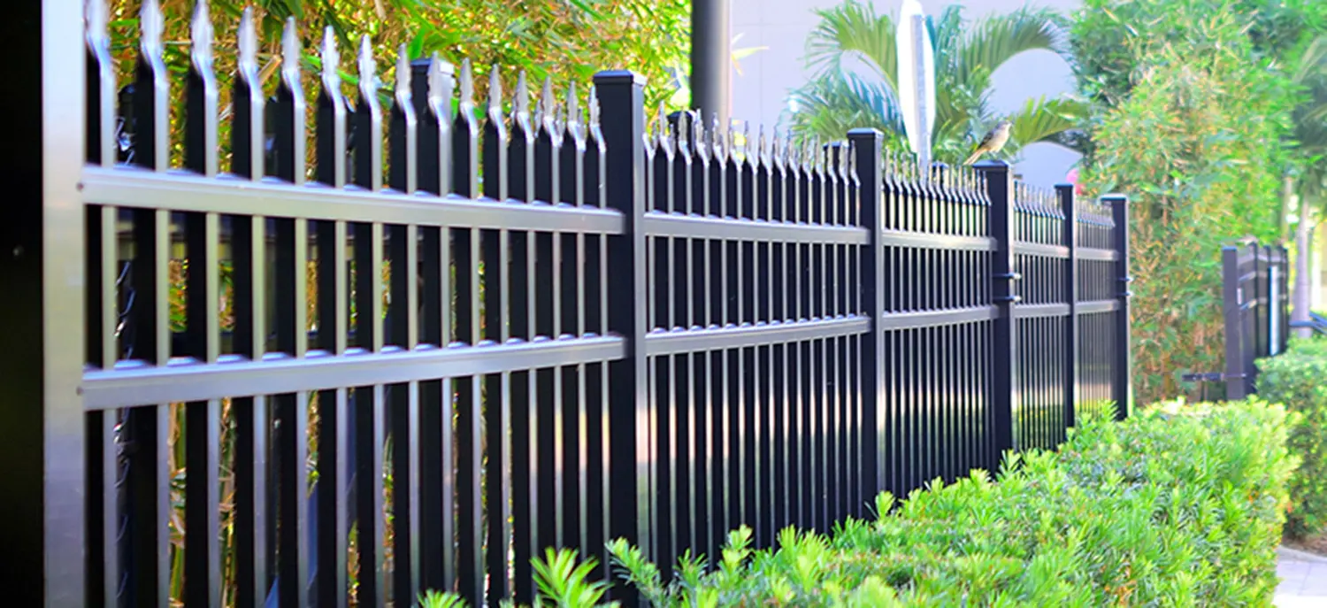 Application Cases of Garden Palisade Fence