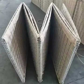 Galvanized Iron Wire Retaining Barrier Wall Defensive Barrier Bending Welding Processing